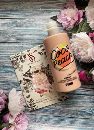 Лосьон для тела victoria's secret pink coco peach