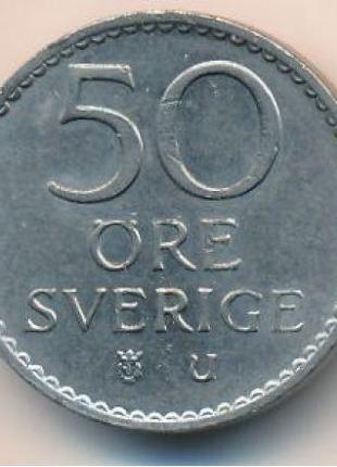 50 эре 1968,73 год Швеция