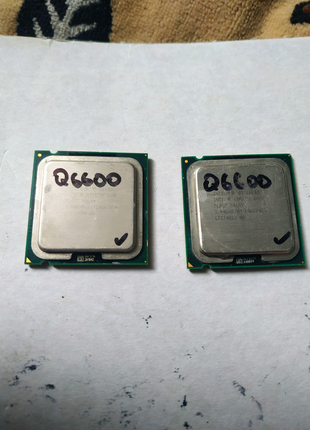 Процессоры Intel Quad core Q6600 2,4Hz.Полностью проверен.