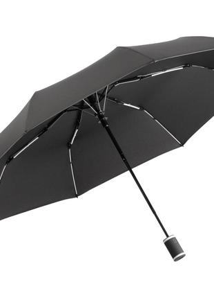 Зонт складной Fare 5584 WS черный/белый ЭКО