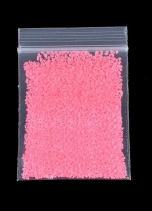 Флуоресцентный порошок гравий песок для украшения Розовый