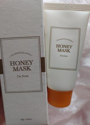 Мини питательная маска с медом i'm from honey mask
