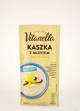 Манная каша быстрого приготовления со вкусом ванили Vitanella ...