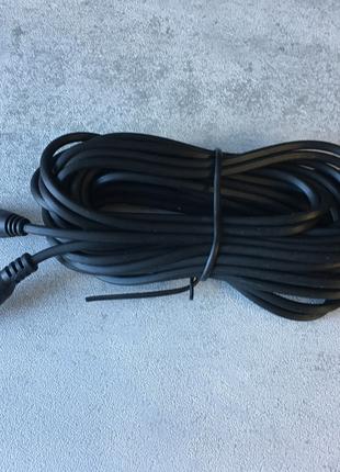 Aux кабель удлинитель 3.5 мм mini-jack (M) - (F) 5 м, Black