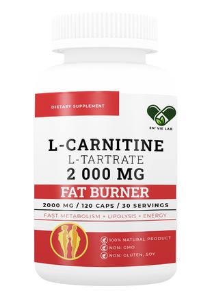 Таблетки для похудения 120 капсул Premium L-Carnitine EN`VIE L...