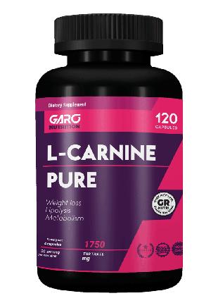 Таблетки для похудения 120 капсул Premium L-Carnitine 1750 PUR...