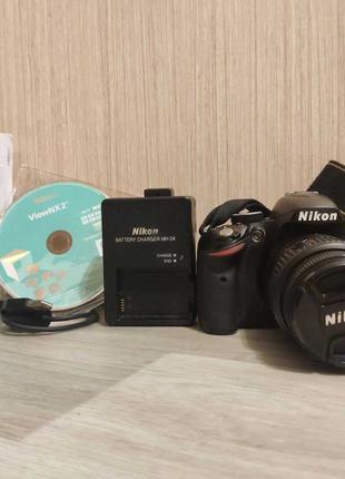 Nikon D3200 + 18-55mm VR Kit 25тис Пробіг