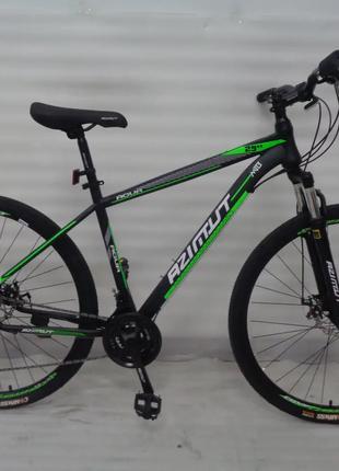 Велосипед Azimut Aqua 29" GD рама 19 чорно-зелений