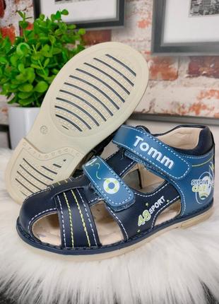 Tom.m босоніжки ортопедичні сандалі на хлопчика сандалии босон...