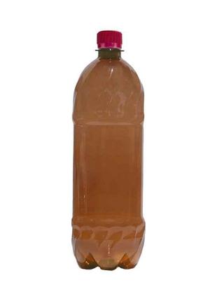 Пляшка 1л 28мм коричнева (120шт/уп) ТМ АЛЬФА ПЕТ
