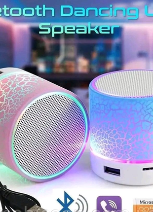 Бездротова Bluetooth-колонка Mini H08 з підсвіткою