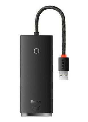 USB-хаб Baseus Lite Series 4-Port USB-A HUB Adapter (USB-A to ...