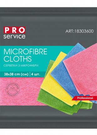 Салфетки для уборки PRO service Professional из микрофибры мик...