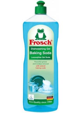 Засіб для ручного миття посуду Frosch Сода 1 л (4009175956729)