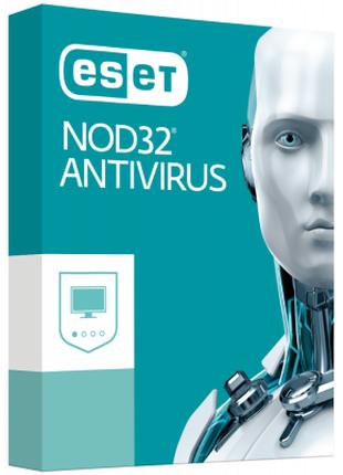Антивирус ESET NOD32 Antivirus для 2 ПК, лицензия на 1year (16...