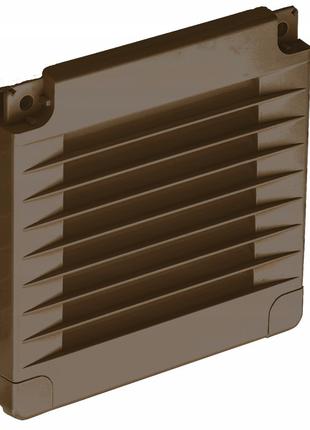 Квадратная решетка AirRoxy 150х150 коричневая (02-318)