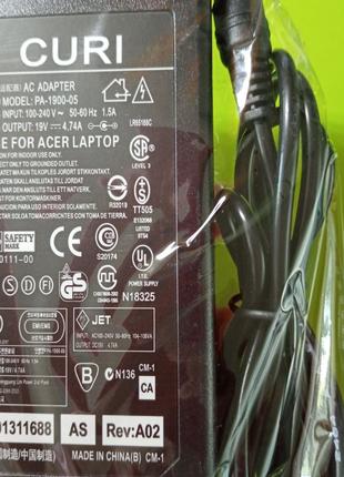 Зарядний пристрій для ноутбука ACER