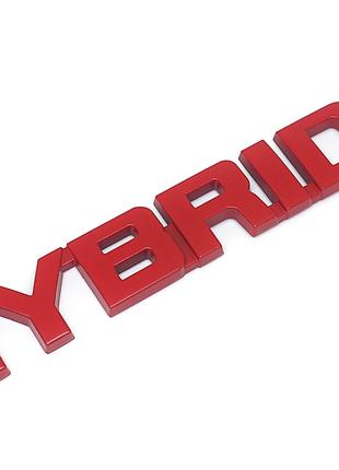 Напис Hybrid гібрид Емблема Toyota 152*21мм