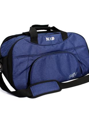 Женская спортивная сумка BLAZE темно-синяя от MAD | born to win™
