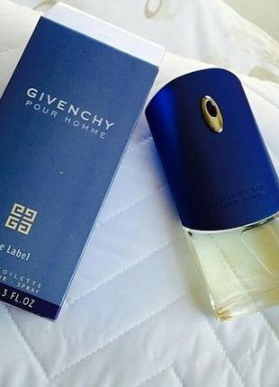 Givenchy Pour Homme Blue Label Туалетная вода 100 ml Духи Жива...