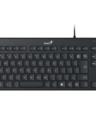 Клавиатура Genius LuxeMate 110 USB чорная (31300012407)