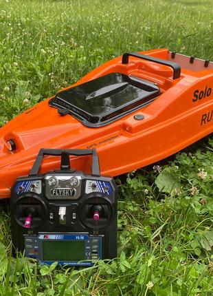 Карповый кораблик Runferry SOLO V2 GPS Orange Автопилот Глубин...
