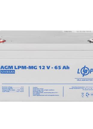 Аккумулятор мультигелевый LPM-MG 12V - 65 Ah LogicPower