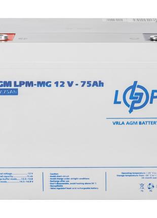 Аккумулятор мультигелевый LPM-MG 12V - 75 Ah LogicPower