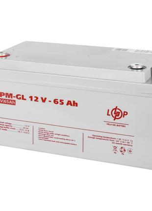 Аккумулятор гелевый LPM-GL 12V - 65 Ah LogicPower