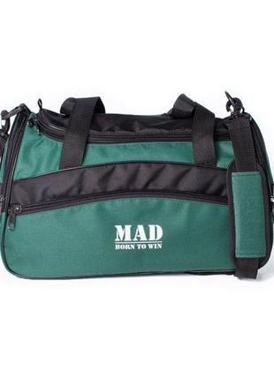 Качественная спортивная сумка каркасной формы TWIST зеленая от...