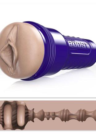 Мастурбатор-вагина Fleshlight Boost Bang, плавающие кольца Tur...