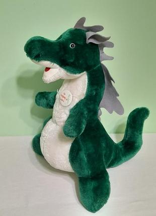 Іграшка м*яка дракон зелений key soe mk44 2hr - 45 см