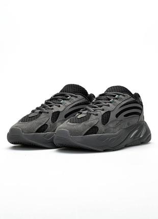 Мужские кроссовки adidas yeezy boost 700 v2 d.gray/black