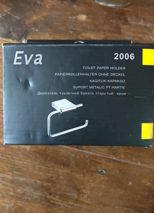 Тримач туалетного паперу Eva хром 2006