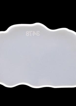 Форма молд тарелка піднос підставка овальна 173*96 мм