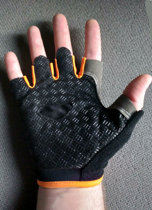Велоперчатки фітнес рукавички