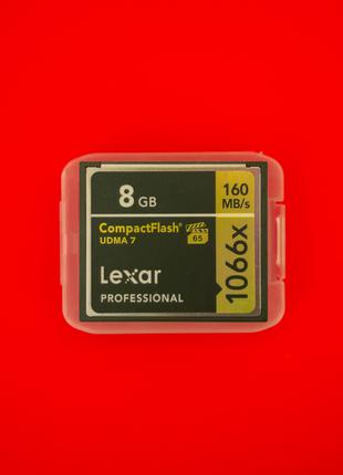 Карта памяти CF Lexar 8 GB CompactFlash 1066x Professional