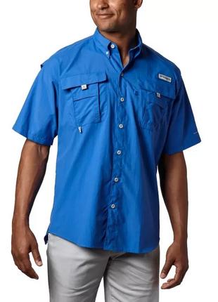 Мужская рубашка с коротким рукавом pfg bahama columbia sportsw...