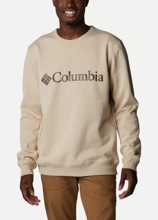 Мужская футболка с круглым вырезом из флиса с логотипом columb...