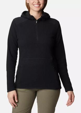 Женский худи columbia sportswear cottage creek half zip толсто...