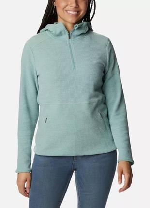 Женский худи columbia sportswear cottage creek half zip толсто...