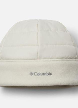 Шапка columbia sportswear powder lite beanie s/m, мела