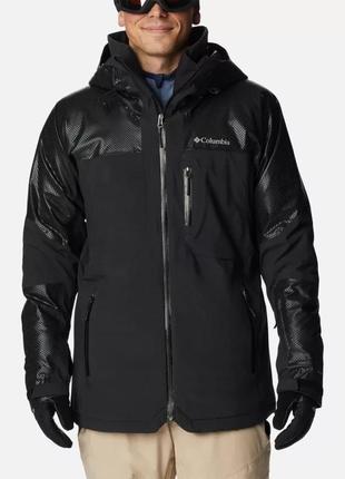 Мужская лыжная куртка columbia sportswear snow slab black dot ...