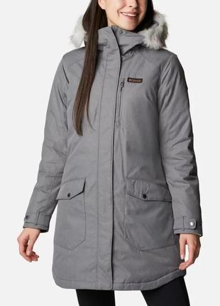 Длинная куртка женская columbia sportswear suttle mountain lon...