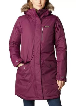 Длинная куртка женская columbia sportswear suttle mountain lon...