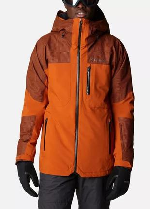 Мужская лыжная куртка columbia sportswear snow slab black dot ...