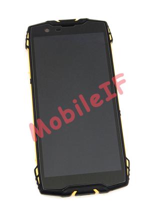 Модуль Blackview BV6800, BV6800 Pro з рамкою Yellow Servise Or...