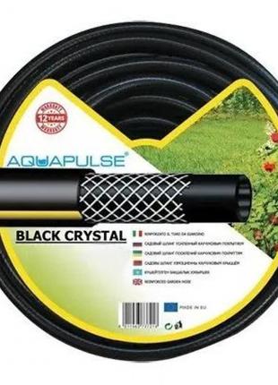 Шланг поливальний Aquapulse Black Crystal 25 м 3/4"