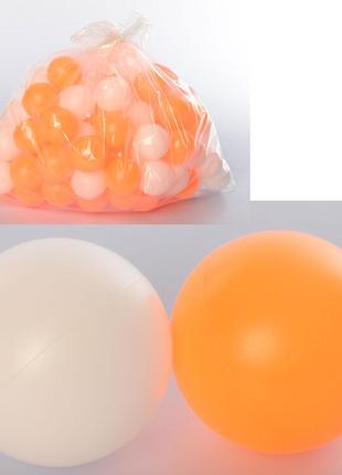 Тенісні кульки MS 3014 (1200шт) шовний, 38мм, 2 кольори, 100шт...