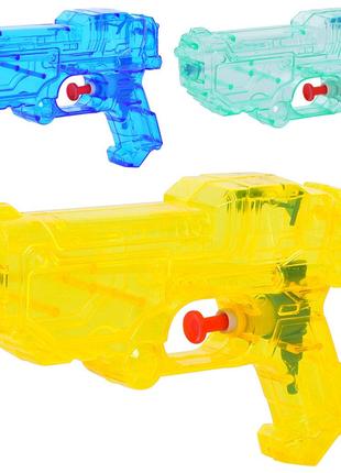 Водяний пістолет MR 1021 (120шт) розмір маленький, 14,5 см, 3 ...